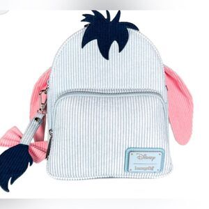 Eeyore Corduroy Convertible backpack Crossbody